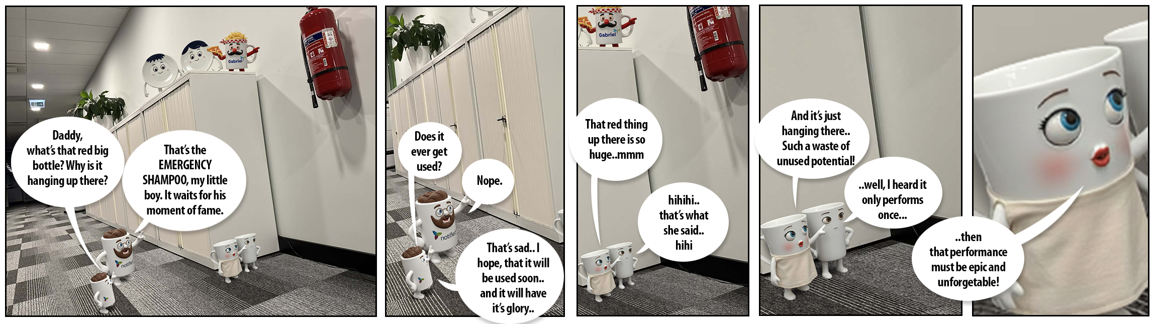 Office Unhinged - S01E01 - Home Alone:Office Kitchen Edition Panelset 3