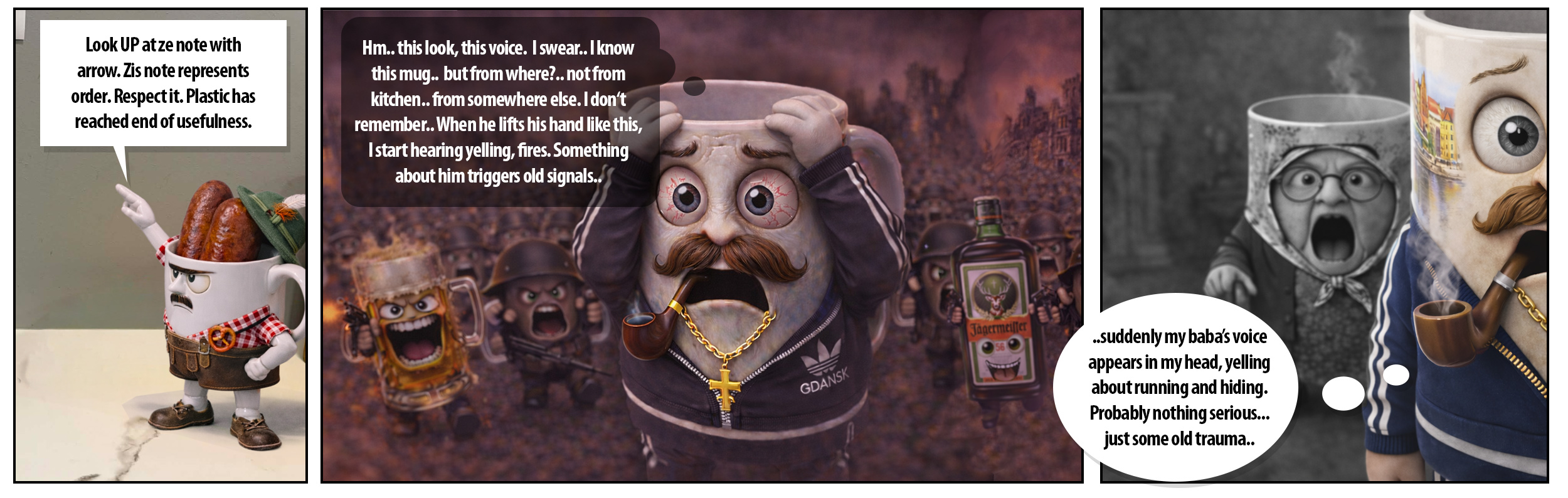 Office Unhinged - S01E03 - Comics Series Panelset 2-5