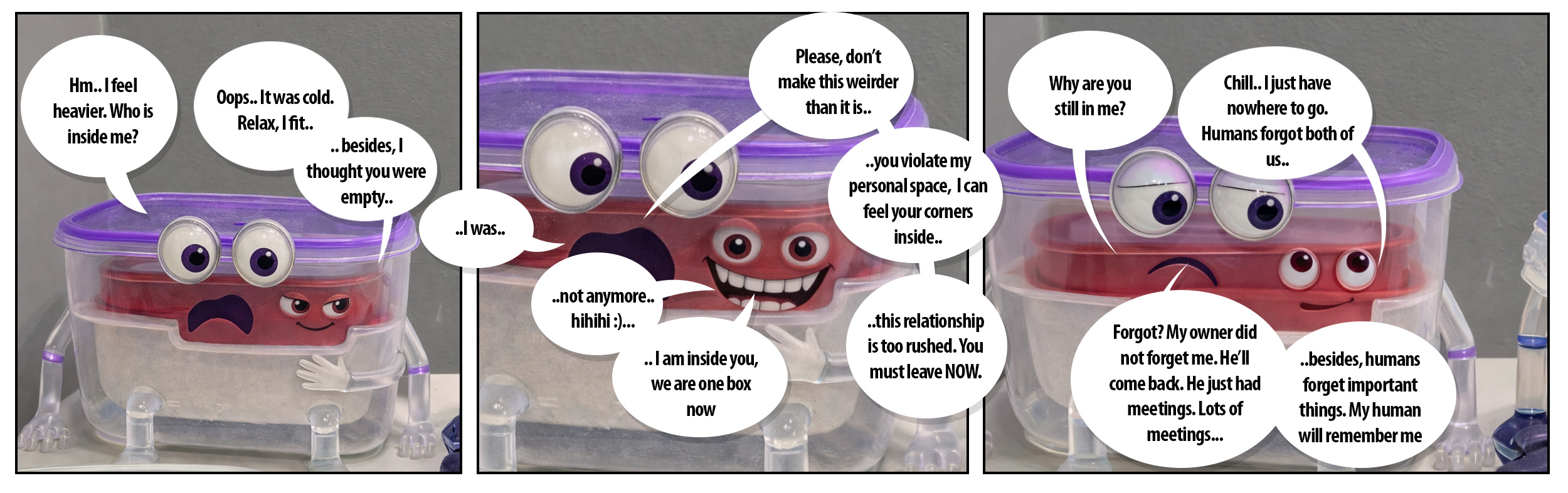 Office Kitchen Unhinged - S01E04 - Comics Series Panelset 1-4