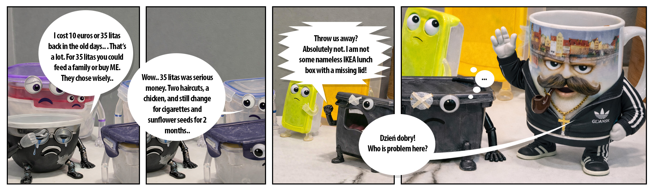 Office Kitchen Unhinged - S01E04 - Comics Series Panelset 1-6