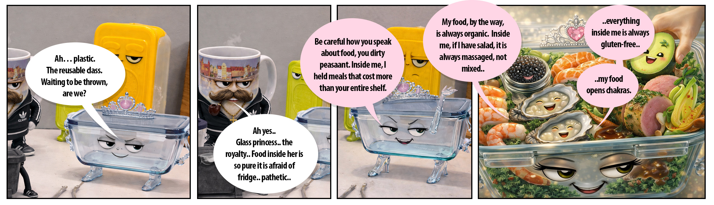 Office Kitchen Unhinged - S01E04 - Comics Series Panelset 2-2