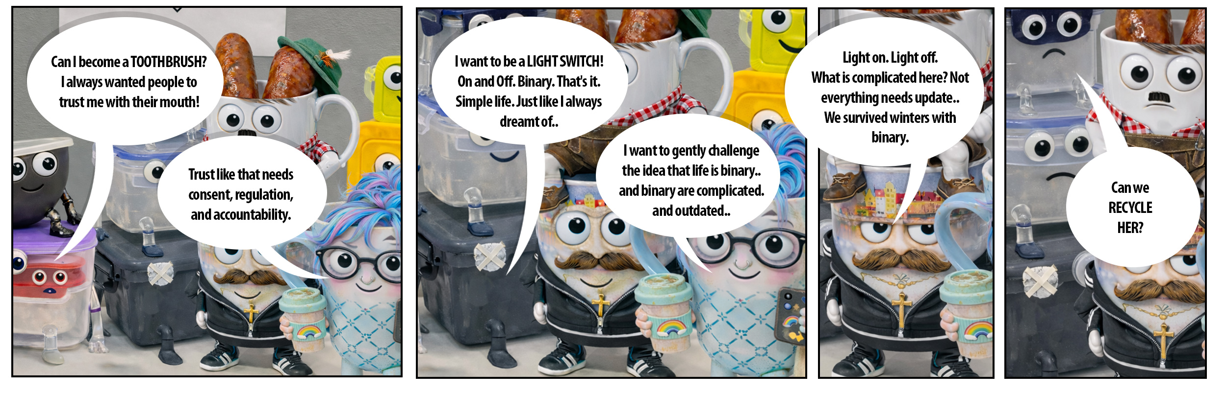 Office Kitchen Unhinged - S01E04 - Comics Series Panelset 3-9