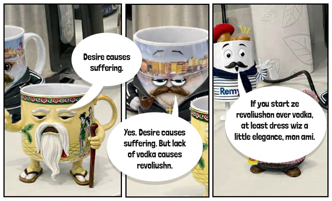 Office Unhinged - S01E04 - The Illusion of Harmony on the Shelves, panel group 6-2