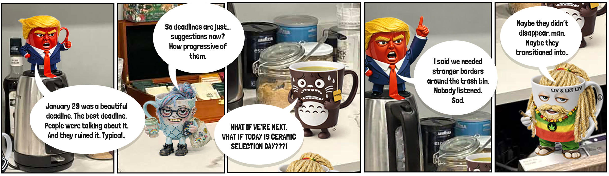 Office Kitchen Unhinged - S01E05 - Comics Series Panelset 1-2