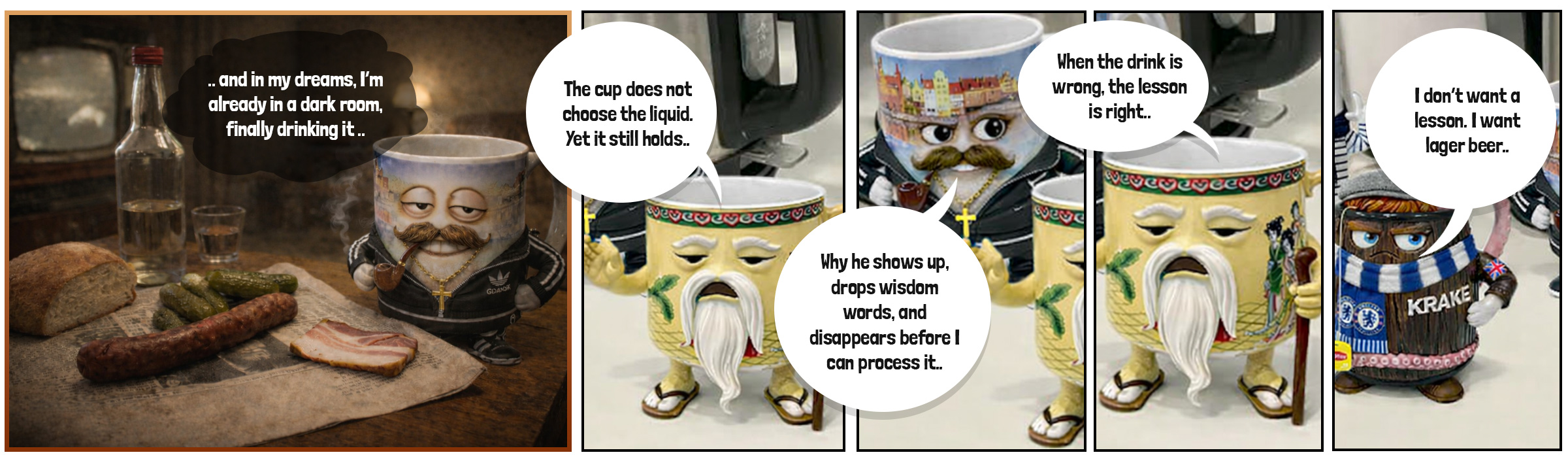 Office Kitchen Unhinged - S01E05 - Comics Series Panelset 1-5