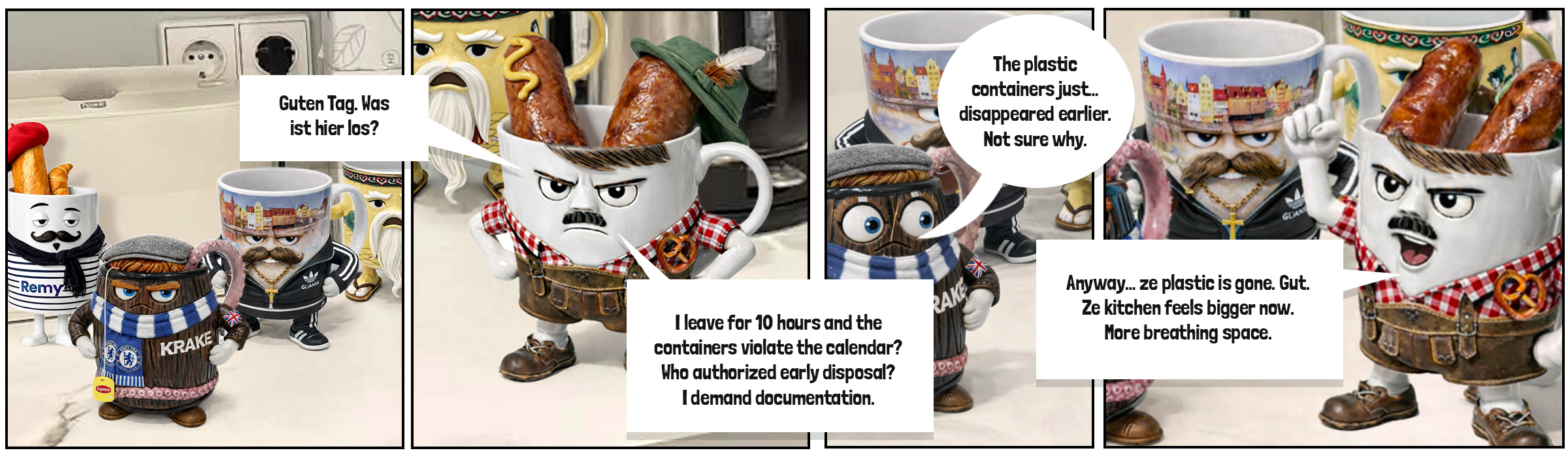 Office Kitchen Unhinged - S01E05 - Comics Series Panelset 2-2