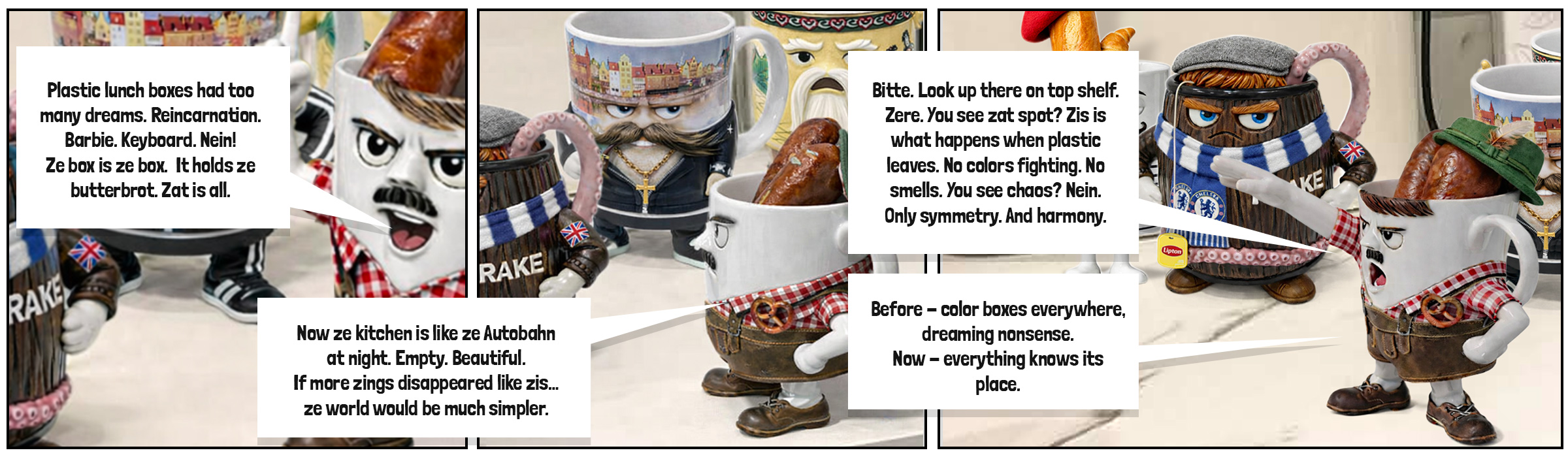 Office Kitchen Unhinged - S01E05 - Comics Series Panelset 2-3