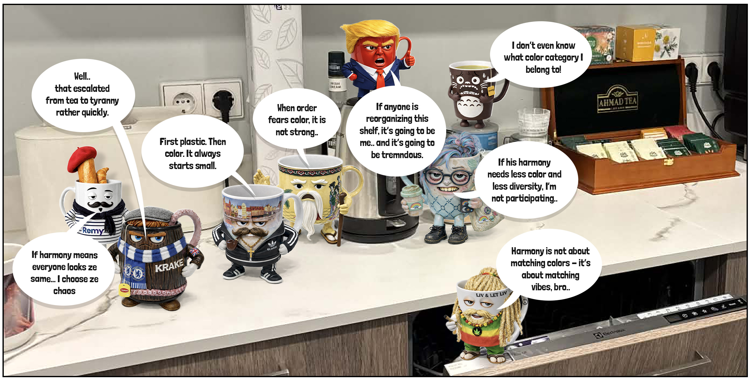 Office Kitchen Unhinged - S01E05 - Comics Series Panelset 2-7